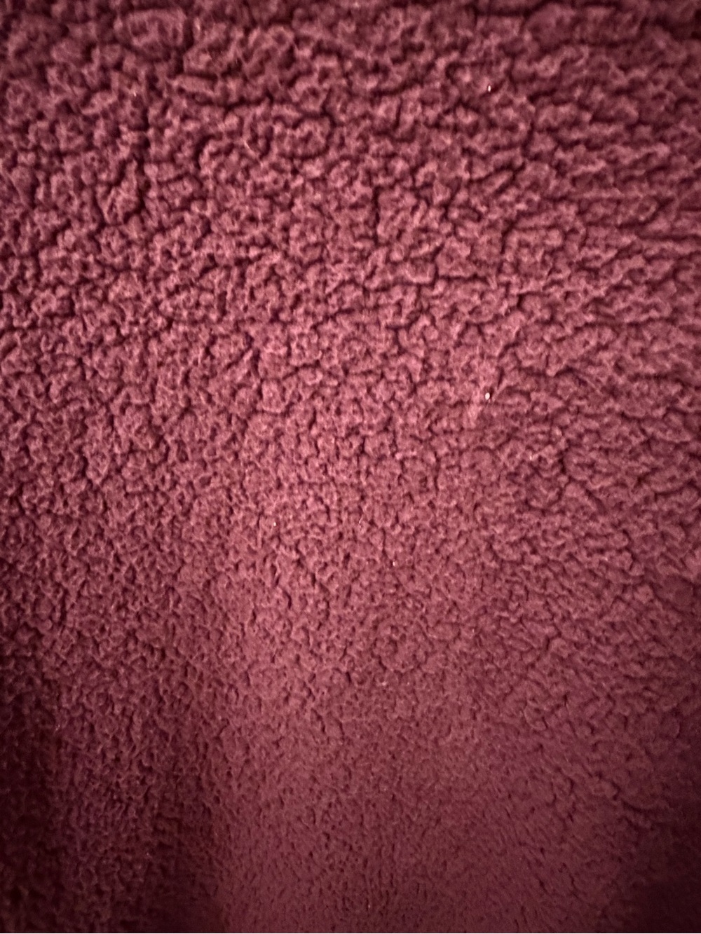 Calvin Klein Women's Crewneck Sherpa Sweater - Plum - Picture 5 of 5